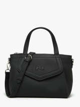 Handtas Cacao Leder Nathan baume Zwart candy 6